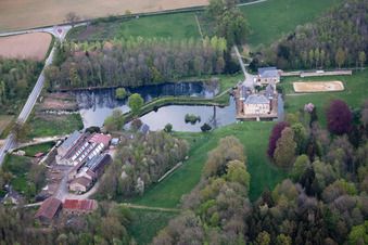 Photographie aérienne de Rubécourt-et-Lamécourt dans le département Ardennes, France