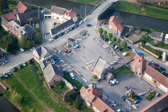 Vendhuile dans le département Aisne, France hors des airs