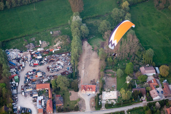 Photographie aérienne de Audincthun dans le département Pas de Calais, France