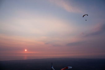 Vue aérienne de Enfin la mer à Marquise dans le département Pas de Calais, France