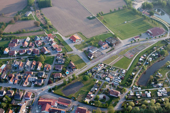 Photographie aérienne de Munchhausen dans le département Bas Rhin, France