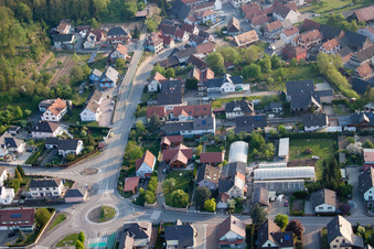 Image drone de Mothern dans le département Bas Rhin, France