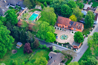 Photographie aérienne de Villas à Parkring x Ziegelbergstr à Jockgrim dans le département Rhénanie-Palatinat, Allemagne