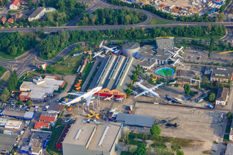 Musée de la technologie Speyer à Speyer dans le département Rhénanie-Palatinat, Allemagne d'un drone
