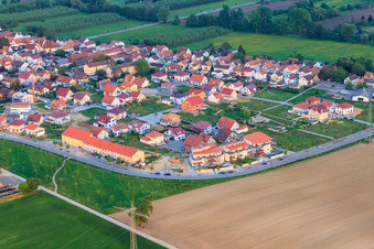 Photographie aérienne de Sur la haute piste à Kandel dans le département Rhénanie-Palatinat, Allemagne