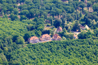 Vue aérienne de Développement résidentiel à la Seufzerallee 4 à Scheibenhardt dans le département Rhénanie-Palatinat, Allemagne