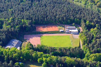 Photographie aérienne de Terrain de sport à Eppenbrunn dans le département Rhénanie-Palatinat, Allemagne