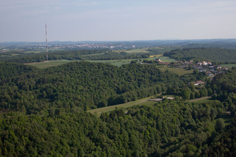 Vue aérienne de Quartier Hochstellerhof in Trulben dans le département Rhénanie-Palatinat, Allemagne