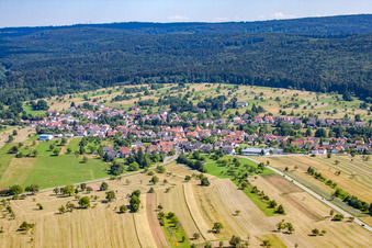 Photographie aérienne de Quartier Langenalb in Straubenhardt dans le département Bade-Wurtemberg, Allemagne