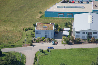 Sites de production de corthum Nordschwarzwald GmbH - corthum Erdenwerk à le quartier Pfaffenrot in Marxzell dans le département Bade-Wurtemberg, Allemagne hors des airs