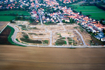 Vue aérienne de Sentier élevé à Kandel dans le département Rhénanie-Palatinat, Allemagne