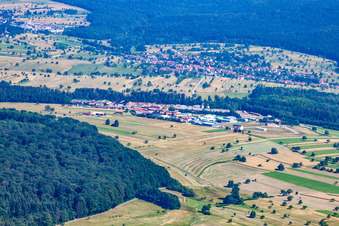 Photographie aérienne de Quartier Pfaffenrot in Marxzell dans le département Bade-Wurtemberg, Allemagne