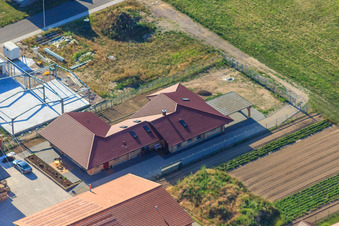 Vue aérienne de Gereutäcker à Hatzenbühl dans le département Rhénanie-Palatinat, Allemagne