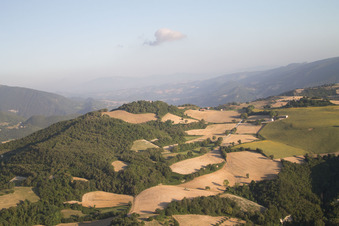Photographie aérienne de Isola di Fano dans le département Les Marches, Italie