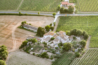Isola di Fano dans le département Les Marches, Italie vue du ciel