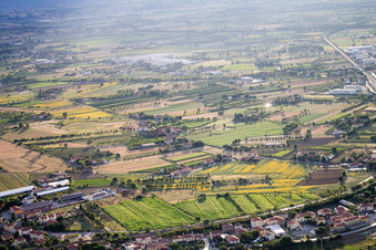 Poggiolo dans le département Toscane, Italie d'en haut