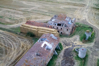 Castroncello dans le département Toscane, Italie d'en haut