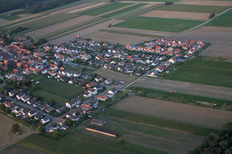 Photographie aérienne de Quartier Hayna in Herxheim bei Landau dans le département Rhénanie-Palatinat, Allemagne