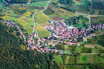 Photographie aérienne de Gleishohrbach à le quartier Gleiszellen in Gleiszellen-Gleishorbach dans le département Rhénanie-Palatinat, Allemagne