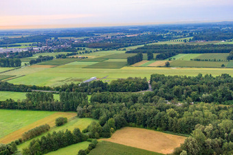 Vue aérienne de Aéroport Grefrath - Niershorst à Grefrath dans le département Rhénanie du Nord-Westphalie, Allemagne