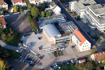 Vue aérienne de Administration municipale Kandel à Kandel dans le département Rhénanie-Palatinat, Allemagne