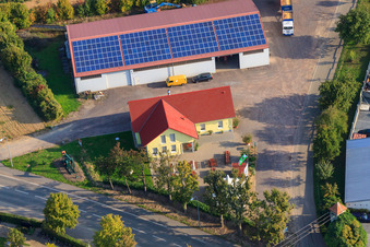 Photographie aérienne de Au Gockelwirt à Minfeld dans le département Rhénanie-Palatinat, Allemagne