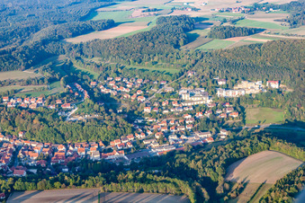 Vue aérienne de Tabea Diakonie à Heiligenstadt in Oberfranken dans le département Bavière, Allemagne