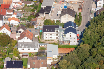Colonie de Garden City à Kandel dans le département Rhénanie-Palatinat, Allemagne vue du ciel