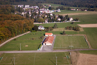 Photographie aérienne de Drachenbronn-Birlenbach dans le département Bas Rhin, France