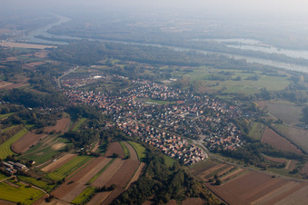Mothern dans le département Bas Rhin, France d'en haut