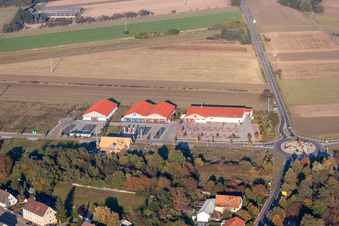 Quartier Neulauterburg in Berg dans le département Rhénanie-Palatinat, Allemagne vue du ciel