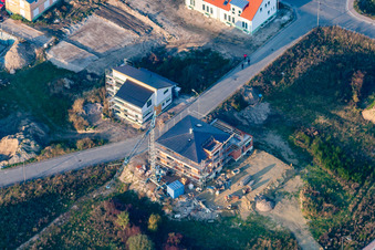 Jockgrim dans le département Rhénanie-Palatinat, Allemagne d'en haut