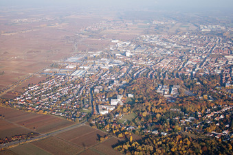 Landau in der Pfalz dans le département Rhénanie-Palatinat, Allemagne vue d'en haut