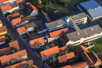 Image drone de Extension DBK dans les jardins Unterkandler à Kandel dans le département Rhénanie-Palatinat, Allemagne