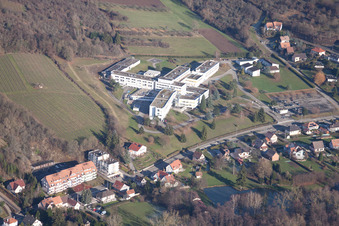 Photographie aérienne de Hôpital à Wissembourg dans le département Bas Rhin, France