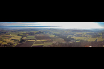 Photographie aérienne de Panorama à Steinseltz dans le département Bas Rhin, France