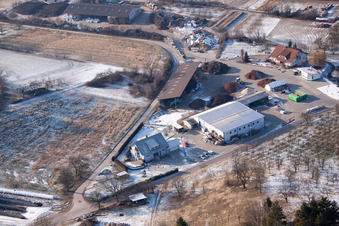 Quartier Neuenbürg in Kraichtal dans le département Bade-Wurtemberg, Allemagne d'en haut