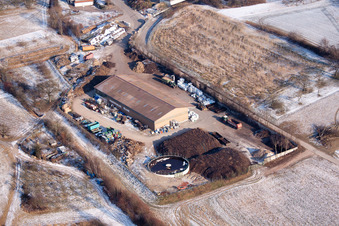 Quartier Neuenbürg in Kraichtal dans le département Bade-Wurtemberg, Allemagne vue du ciel