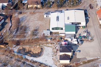 AVN GmbH à le quartier Neuenbürg in Kraichtal dans le département Bade-Wurtemberg, Allemagne hors des airs