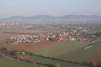 Vue d'oiseau de Quartier Mörlheim in Landau in der Pfalz dans le département Rhénanie-Palatinat, Allemagne