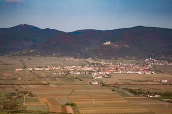 Quartier Diedesfeld in Neustadt an der Weinstraße dans le département Rhénanie-Palatinat, Allemagne depuis l'avion