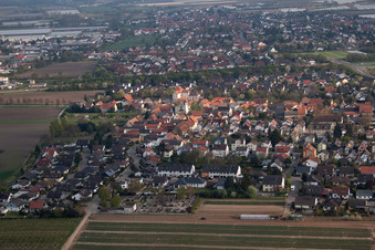 Photographie aérienne de Quartier Schauernheim in Dannstadt-Schauernheim dans le département Rhénanie-Palatinat, Allemagne