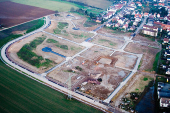 Photographie aérienne de Nouvelle zone de développement Am Höhenweg à Kandel dans le département Rhénanie-Palatinat, Allemagne