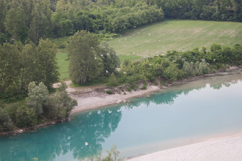 San Paolo dans le département Frioul-Vénétie Julienne, Italie vue d'en haut