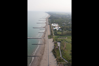 Photographie aérienne de Duna Verde dans le département Vénétie, Italie