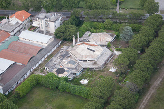 Enregistrement par drone de Lido di Jesolo dans le département Metropolitanstadt Venedig, Italie