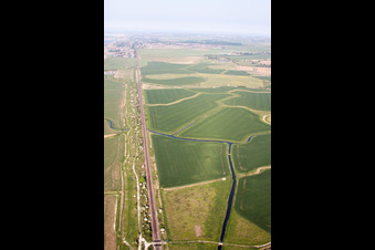 Vue aérienne de Saint Nicholas at Wade dans le département Angleterre, Grande Bretagne