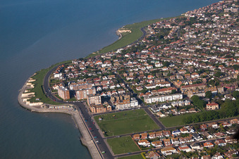 Birchington-on-Sea dans le département Angleterre, Grande Bretagne d'en haut