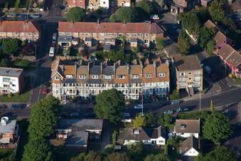 Birchington-on-Sea dans le département Angleterre, Grande Bretagne vue d'en haut