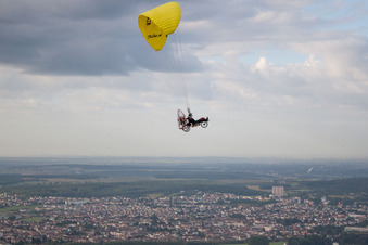 Photographie aérienne de Thionville dans le département Moselle, France